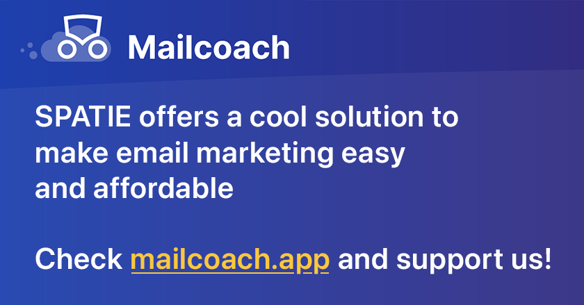 Mailcoach makes email affordable, try it today